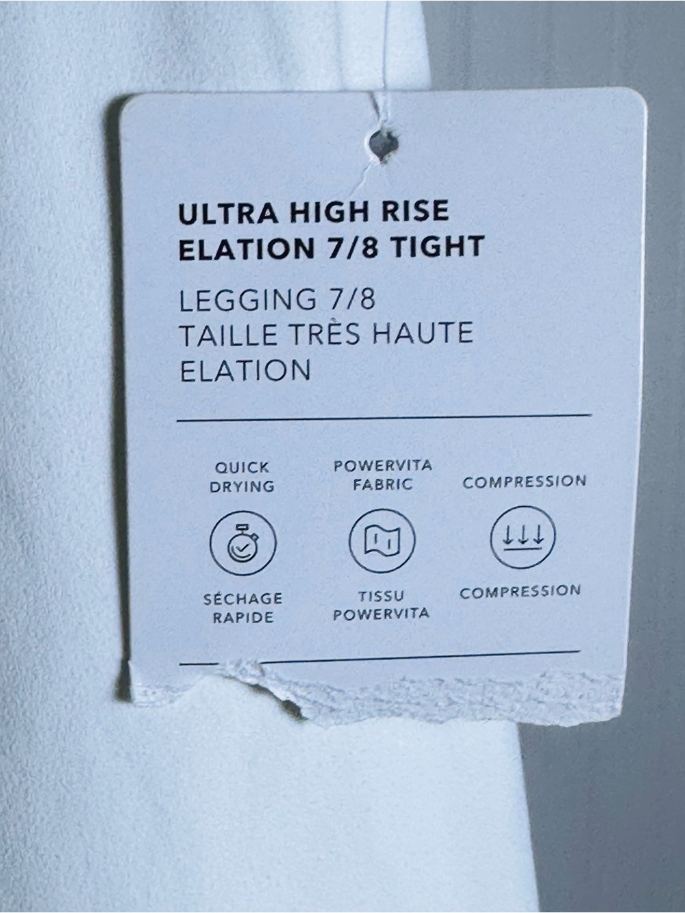 Elation Ultra High Rise 7/8 Legging
Buttery-soft stretch MP Medium Compression - Picture 10 of 14